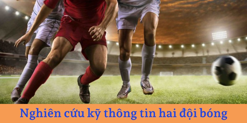 Nghiên cứu kỹ thông tin hai đội bóng khi tham gia cá độ bóng đá cỏ 