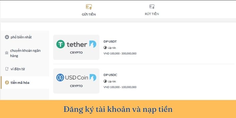 Cách chơi Crypto Casino