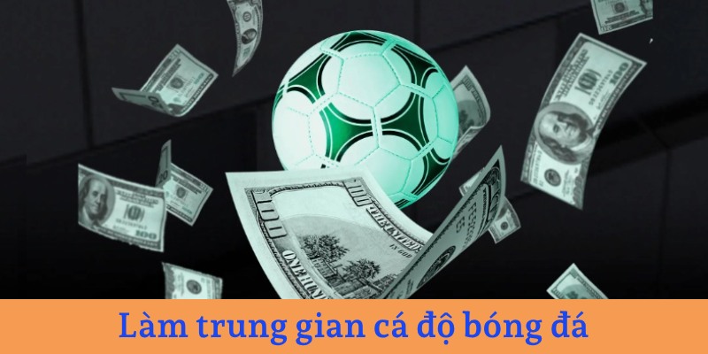 Làm trung gian cá độ bóng đá kiếm được rất nhiều tiền 