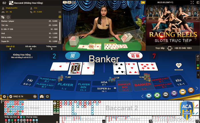 Baccarat trực tuyến: Đăng ký đánh bài Baccarat online nhận ưu đãi khủng