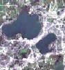 Landsat Satellite Image Gallery of Wisconsin Lakes